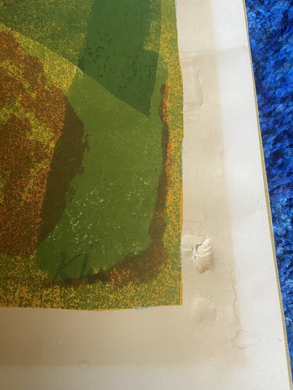 Vintage Artist PAUL KLEE Lithograph Omphalo Centric Lecture gallery