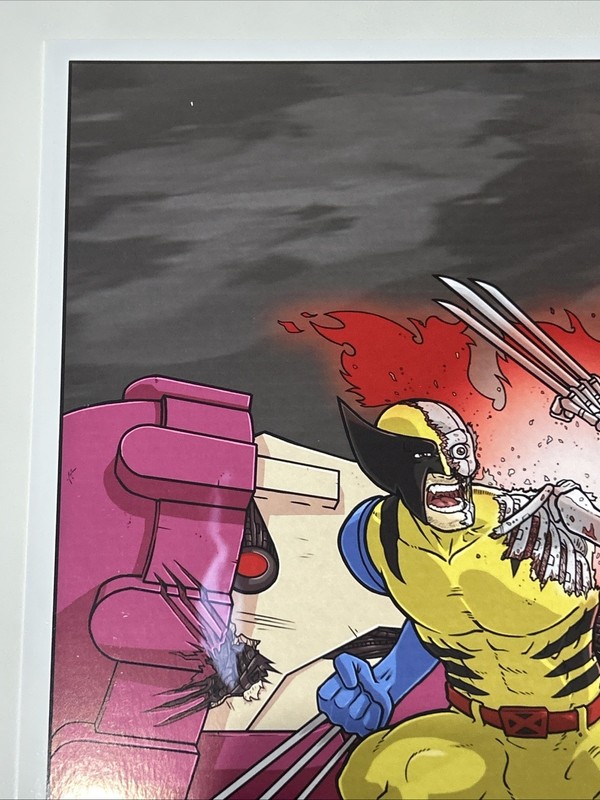 Wolverine X-Men Art Print by GCP Comics 8 1/2 X 11 High Quality Epson gallery