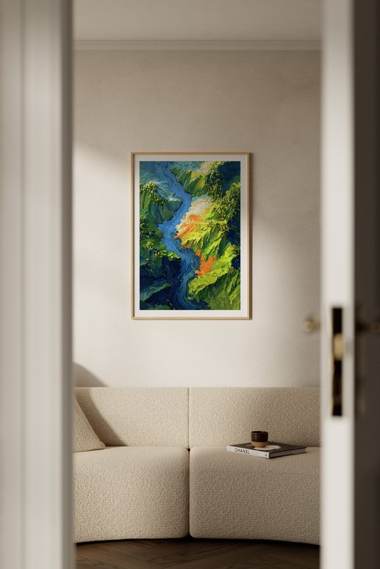 Amazon Rainforest 24x36 Giclée Art Print Ltd 1/25 Signed COA Rombley V16 gallery