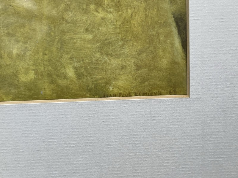 Jean-Paul Lemieux Framed Repro Print Julie et L’Univers (1965) Québec Artist gallery
