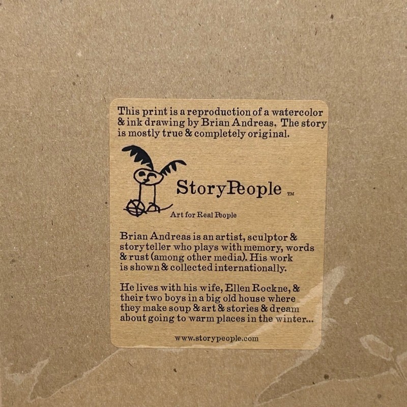 Brian Andreas Story People Matted Art Print This Life Together 2013 gallery