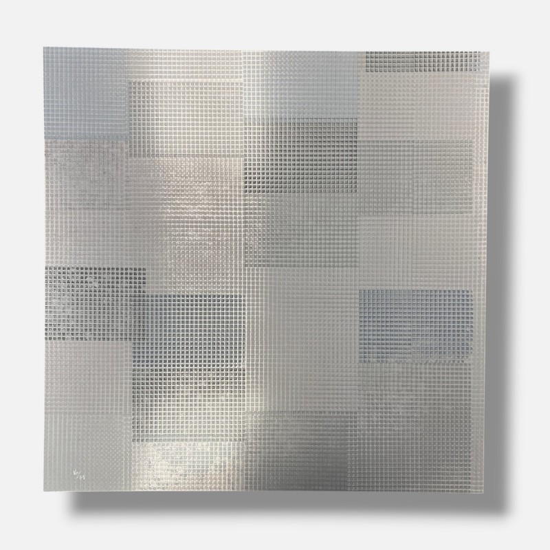 Daniel Lupion Romero «Sin Titulo (Dedra)» 2001 Limited Signed Wall Art, 71×71 cm