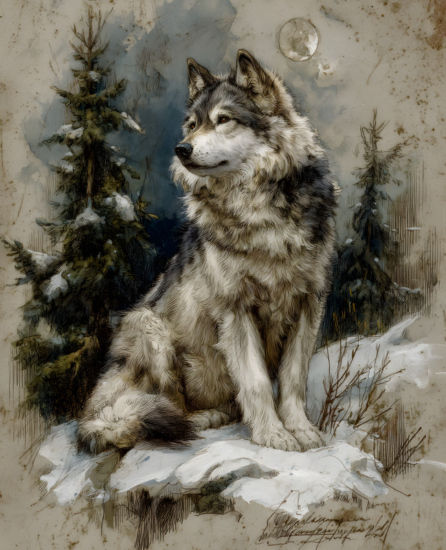 8×10 Wildlife Nature Animal Art Print – 608696075
