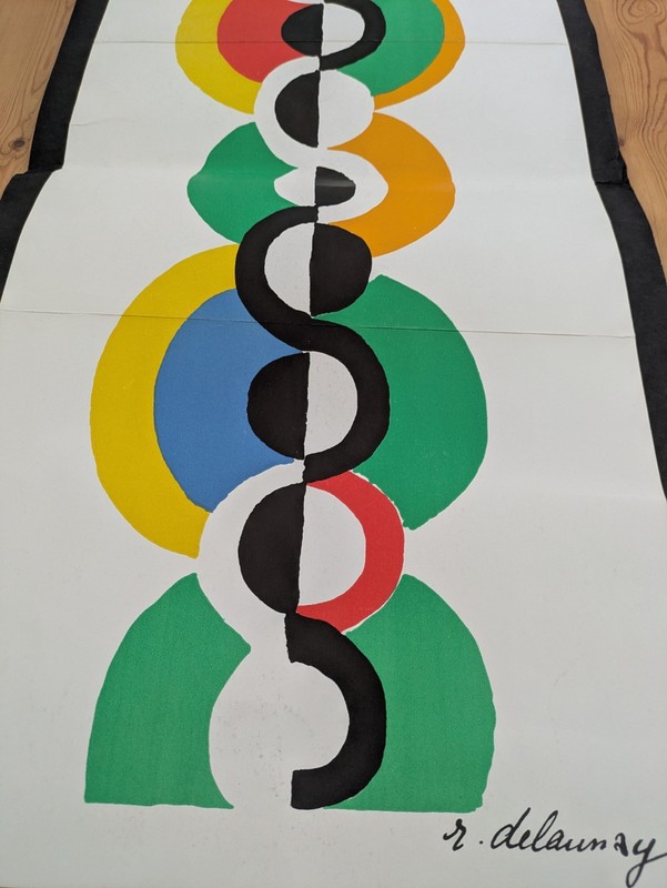 Robert Delaunay lithograph - 1973 gallery