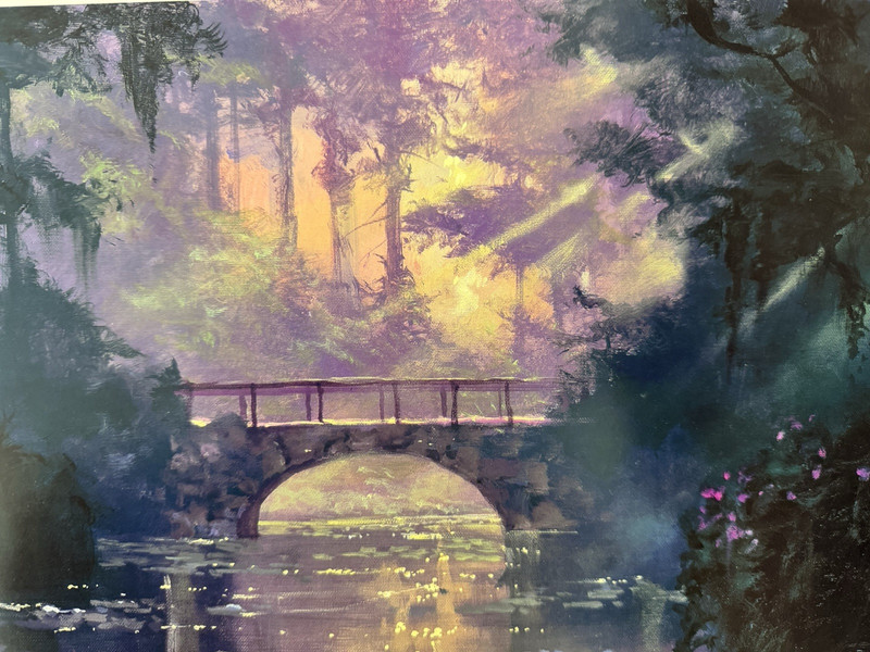 James Coleman “Bridge Over Silent Water” Signed Limited Edition Lithograph