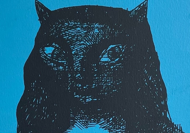 Nelson Villalobo Untitled 23/25 Serigraphy 15 1/2” x 14” Cuban Art gallery
