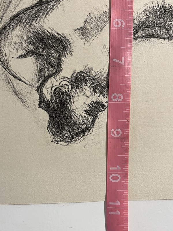 VTG French Book Plate Nude Figure Lucian Courtesans Academic Back Pose On Paper gallery