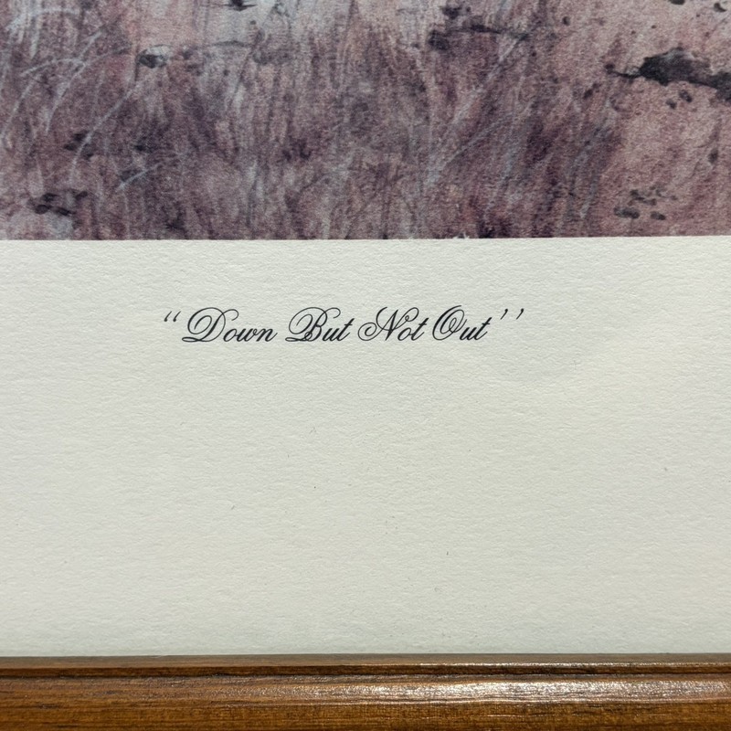 Carl E. Seyboldt Down But Not Out 1991 RMEF Collector’s Series Signed & Numbered gallery