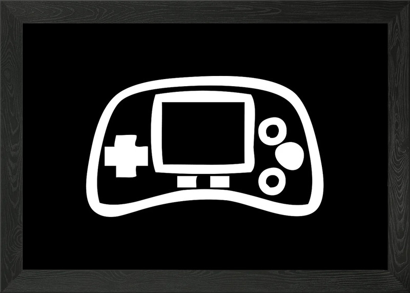 Console 11 Framed Wall Art Poster Canvas Print Picture