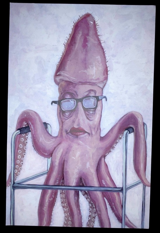 SQUIDBILLIES Art Prints Adult Swim Cartoon Network Early Rusty Lil Granny x/150 gallery