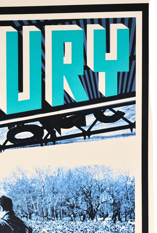Shepard Fairey Let Fury Have the Hour Signed Print 2010 Joe Strummer OBEY Art gallery