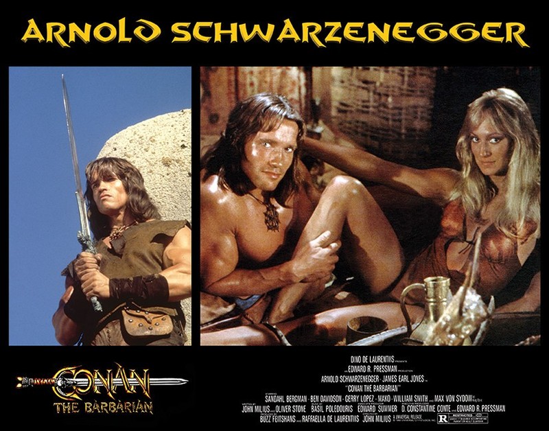 CONAN THE BARBARIAN (1982) 11x14 Lobby Card Art Print #3
