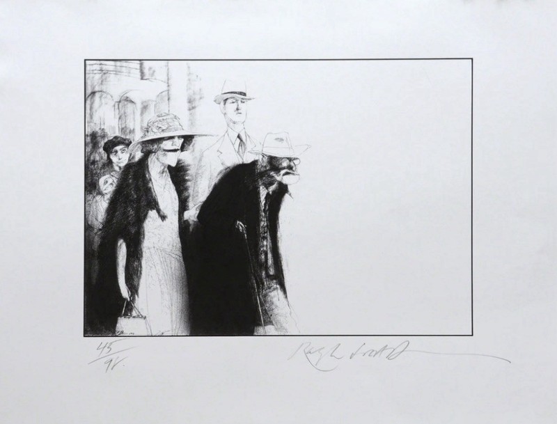 Ralph Steadman “Sigmund Freud” Portfolio (1979)-9 Signed Screen prints– 70/98 gallery