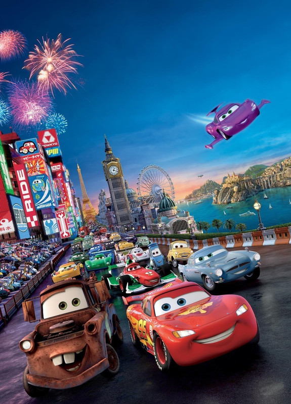 DISNEY CARS POSTER PRINT – CHOOSE DESIGN/SIZE – FRAMED OPTIONS a