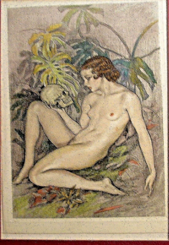 EDOUARD CHIMOT: FRENCH ILLUSTRATOR 1920,S (EROTIC ART) VINTAGE 7X5 (RARE)