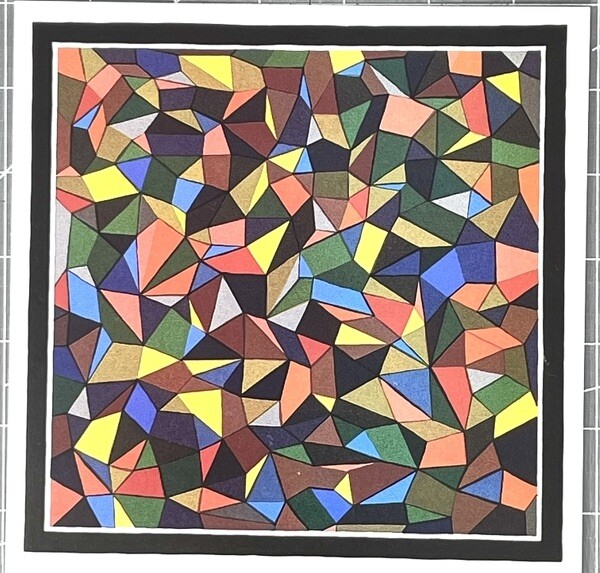 Sol LeWitt – Original 1989 Art Gallery Show Announcement Card