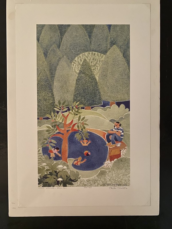 WARM SPRINGS, ATLIN B.C. | Rie Munoz | Limited Edition Numbered | #202
