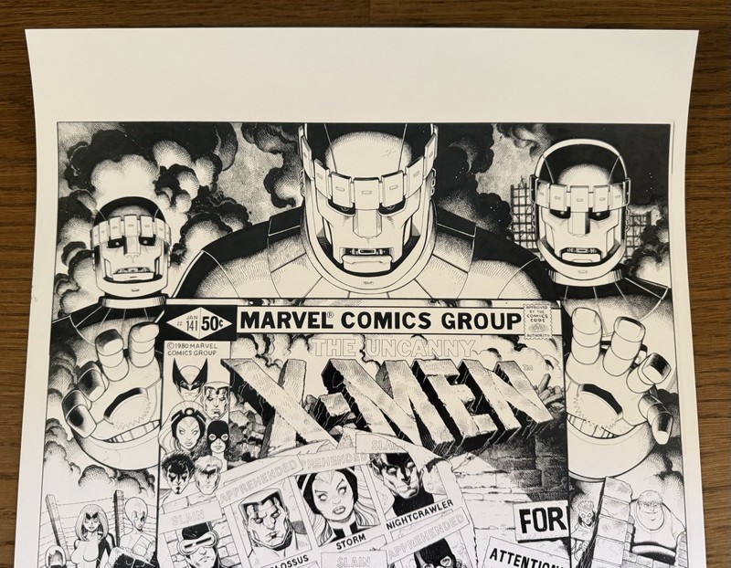 —UNCANNY X-MEN #141— Re-Creation/Print (Marvel) *SIGNED by Art Adams* gallery
