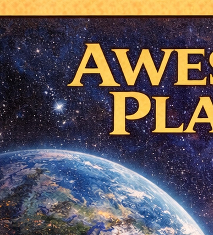 Epcot Awesome Planet Show Disney Painted Light Attraction Poster 12x18 Glossy gallery