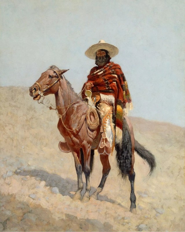 A Mexican Vaquero Cowboy 11″X14″ GLOSSY POSTER PRINT home decor