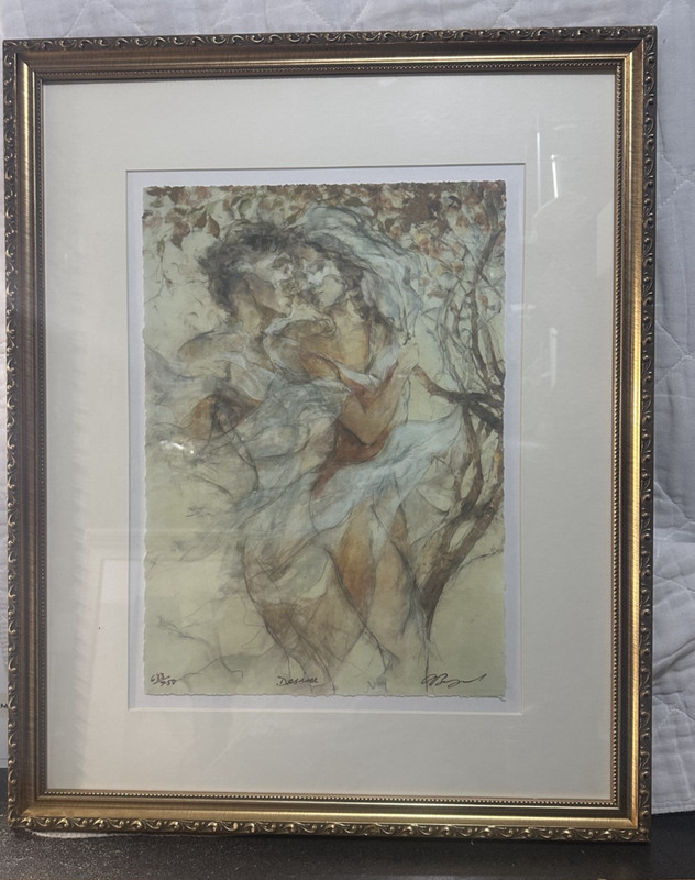 GARY BENFIELD «Desire»- HAND SIGNED 633 of 750- Artist Serigraph Art Print