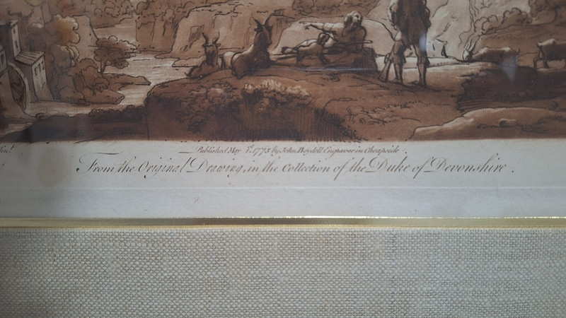 Claude Lorrain Earlom Engraving Plate 89 Liber Veritatis c.1776 Antique Print gallery