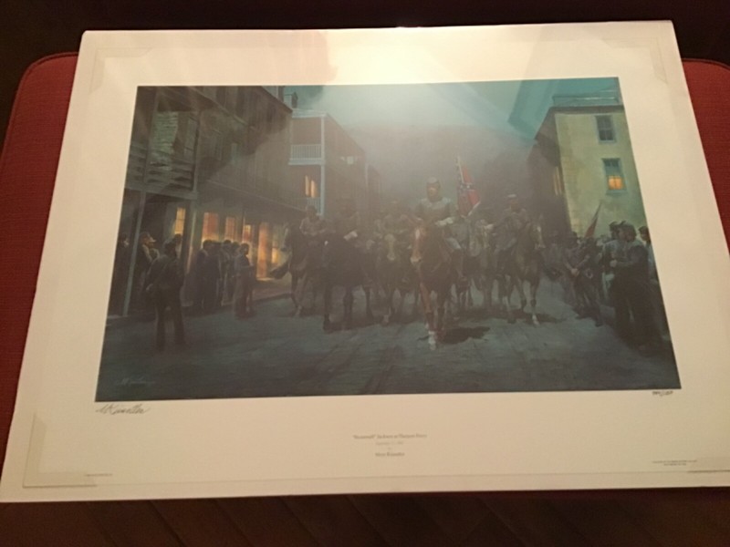 Mort Kunstler – “ Stonewall “ at Harpers Ferry – Shrink Wrapped with COA