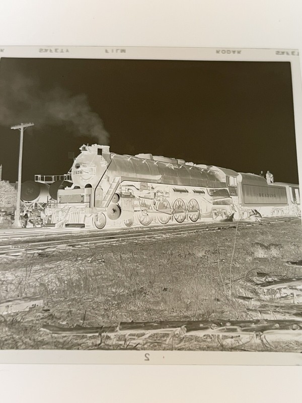 April 1960 Reading Railroad 2124 Iron Horse Ramble 2.5 In Orig Negative 8 gallery