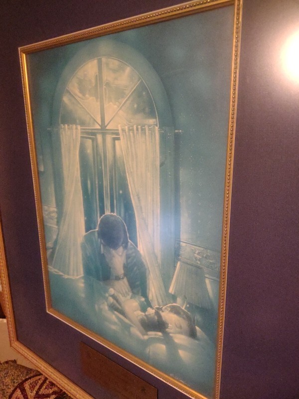 SPIRITUAL WARFARE by Ron DiCianni CANVAS Framed w/linen liner Spiritual Prayer gallery