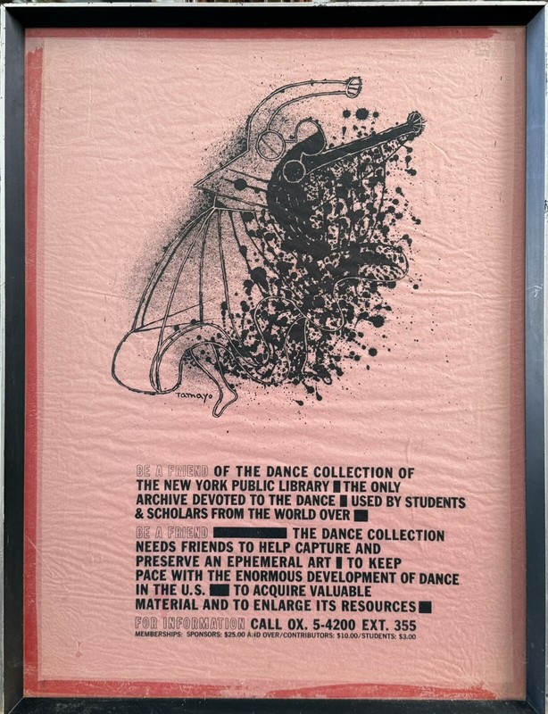 Rufino Tamayo «Dancing Figures» Poster New York Public Library Dance Collection