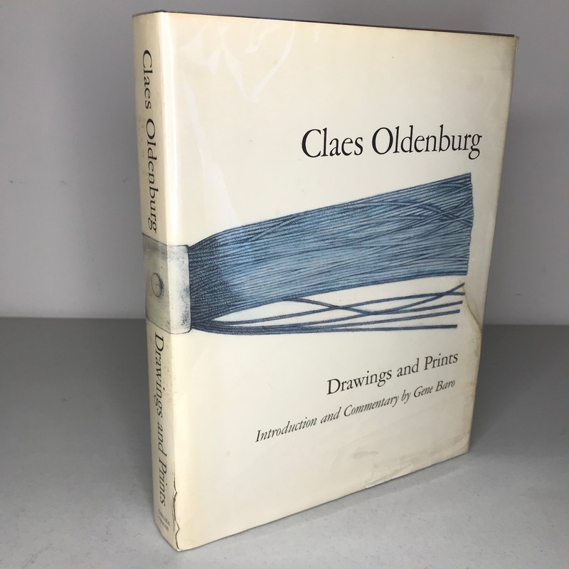 1969 Claes Oldenburg Drawings and Prints HC w/ Tipped-In Plates – Pop Art Monogr