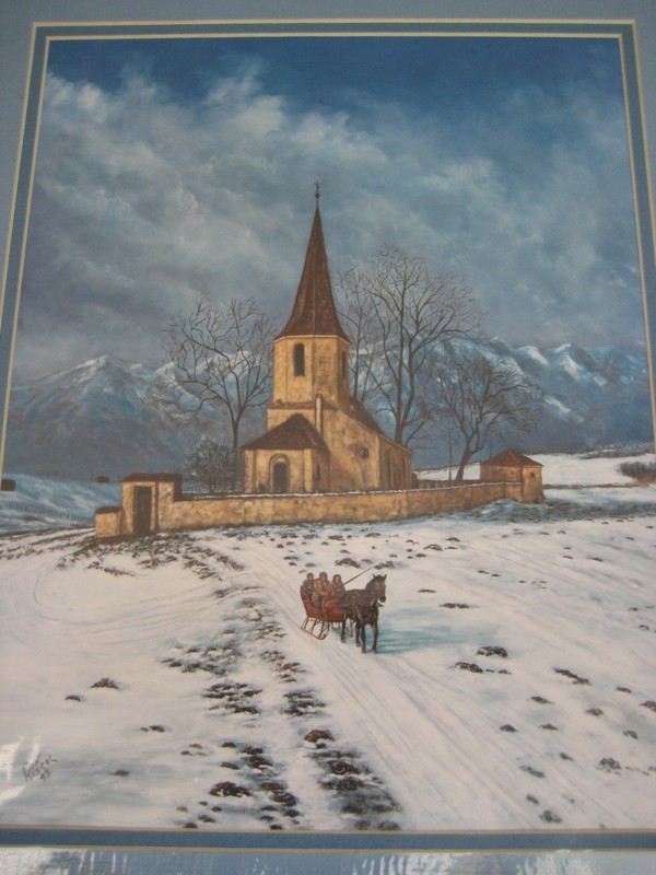 Don Riscol Lithograph Print «Coming Storm» (Signed)
