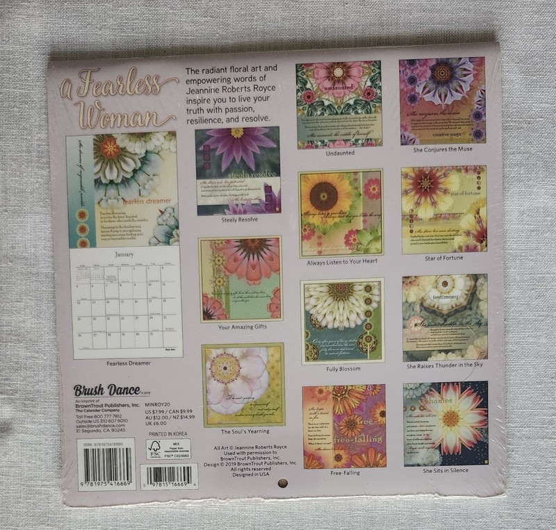A Fearless Woman Calendar Art Lot of 3 12" X 12" / 7" X 7" Jeannine Roberts NEW gallery