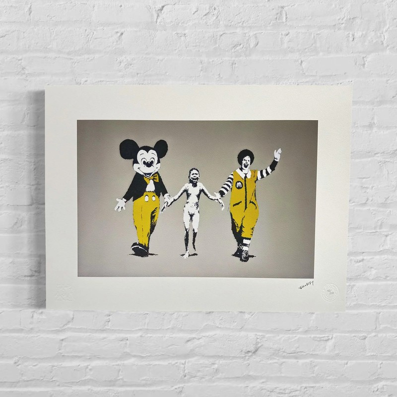 Banksy Napalm Lithograph on Arches 300gsm 16.5x23in (42x59 cm)