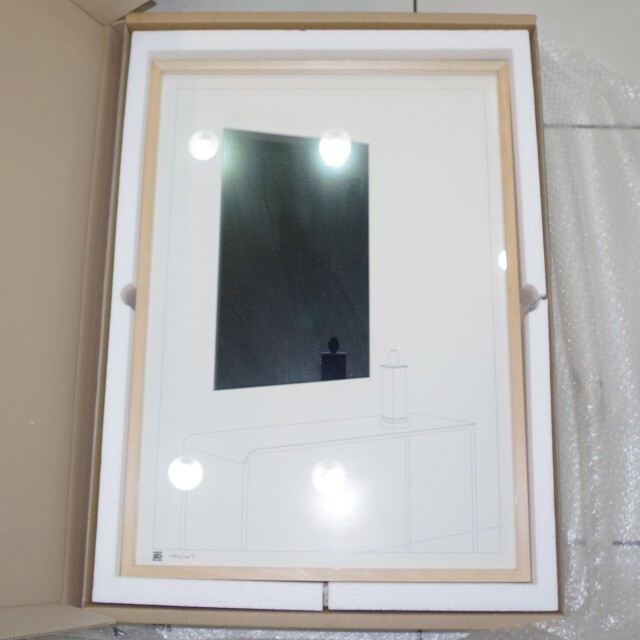 DANESE by Ron Gilad Silkscreen Print Art Mirror Size W 19.6 x H 27.5 in gallery