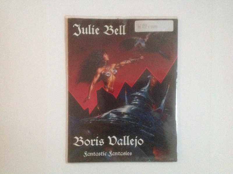 Julie Bell Boris Vallejo Fantastic Fantasies SIGNED #7/2500 Portfolio Prints EC