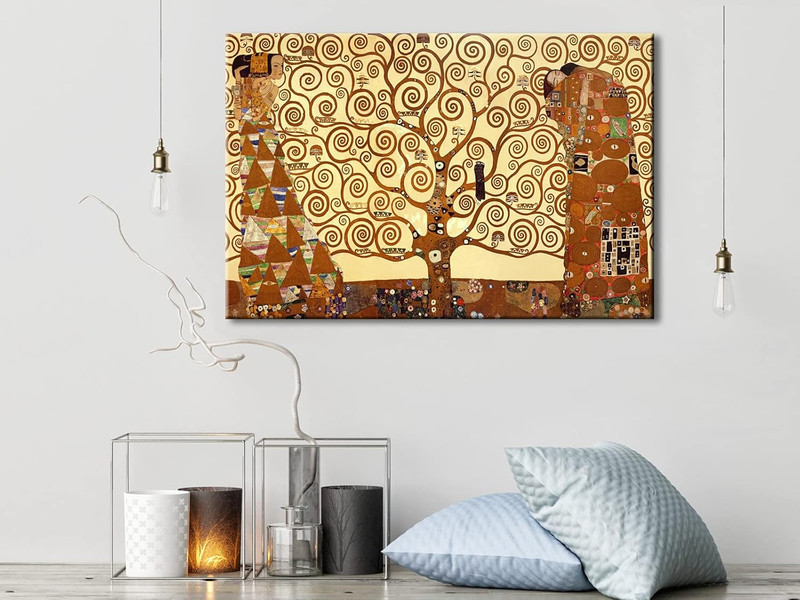 Gustav Klimt Tree of Life Canvas Art - Framed Wall Decor for Home & Bedroom gallery
