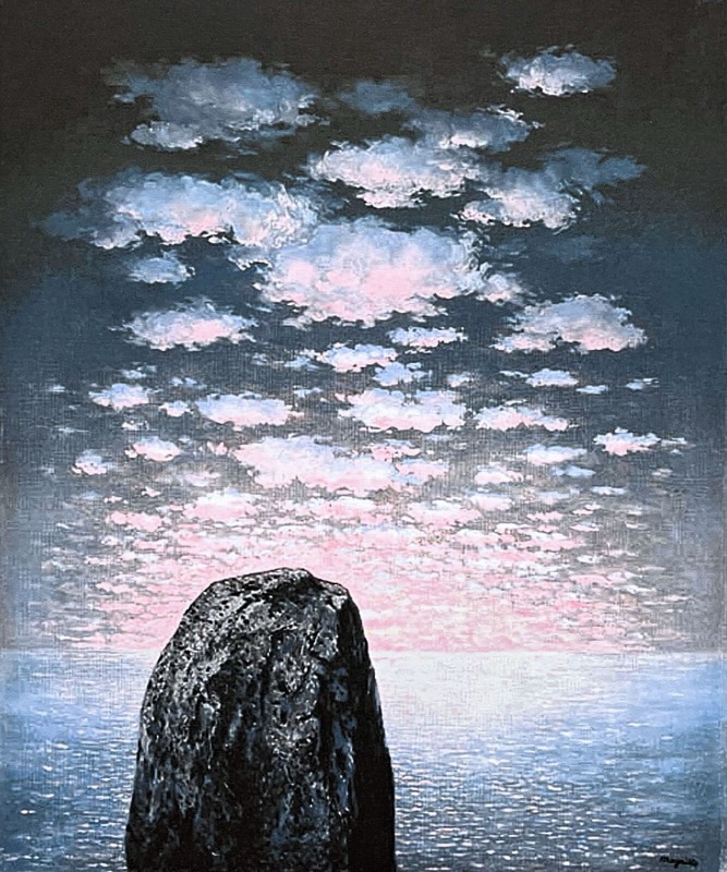 RENÉ MAGRITTE - Le bal masque - signed, numbered edition 62/100, 50x70cm gallery