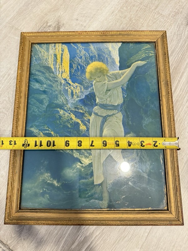 MAXFIELD PARRISH Framed Print THE CANYON gallery