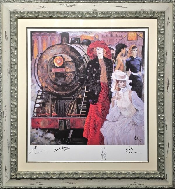 Waiting For our Children.  Multiple celebrity plus the artist signed lithogragh.