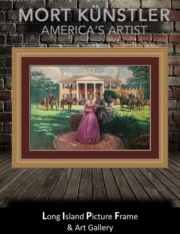 Mort Kunstler Duty Honor and Tears Signed L/ED Custom Framed Print