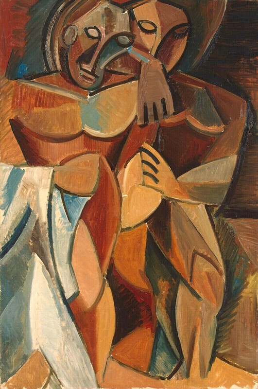 Pablo Picasso : Friendship : 1908 : Archival Quality Art Print