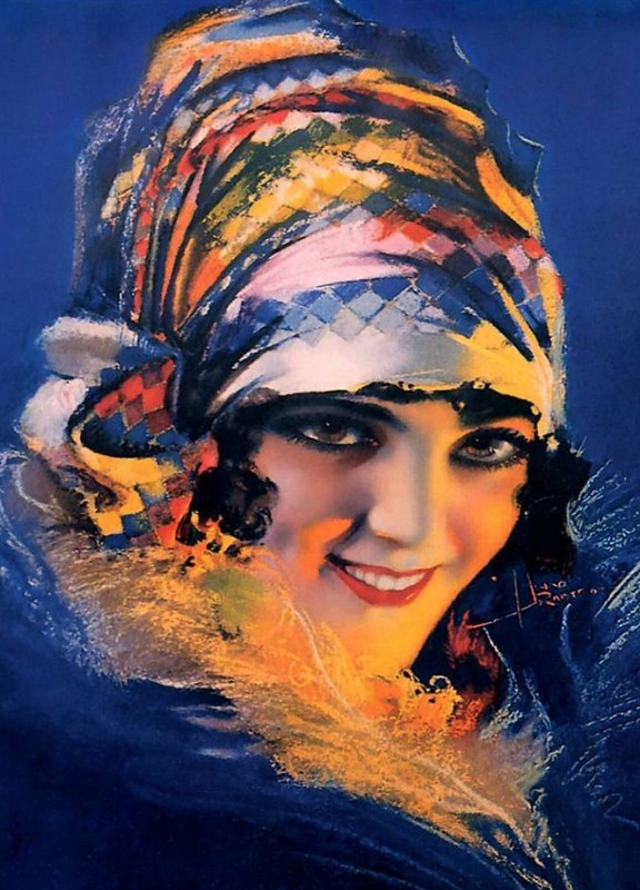 Rolf Armstrong You’re Looking at Me Art Print Vintage Pin Up Decor