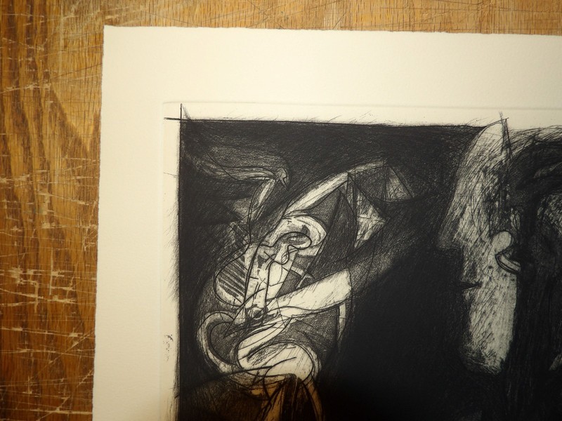 Will Petersen "Dancer Timed" SOFT GROUND ENGRAVING LAKESIDE STUDIO 1983 INTAGLIO gallery