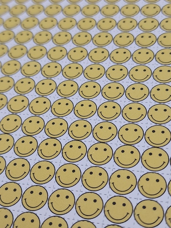 Smiley Faces Blotter Art Print/ Sheet/ Page Psychedelic Art Print gallery