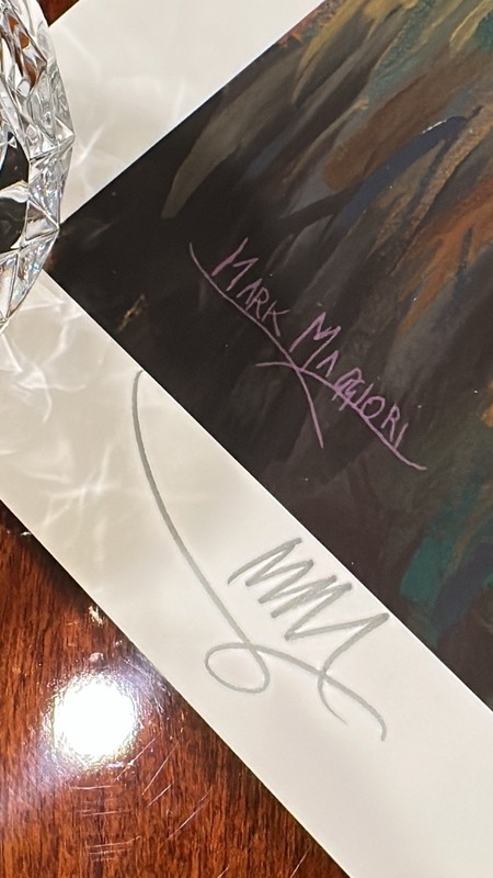 Original Rare Mark Maggiori Signed Print MOON RISING 25.25” x 31” -Only 185 Made gallery
