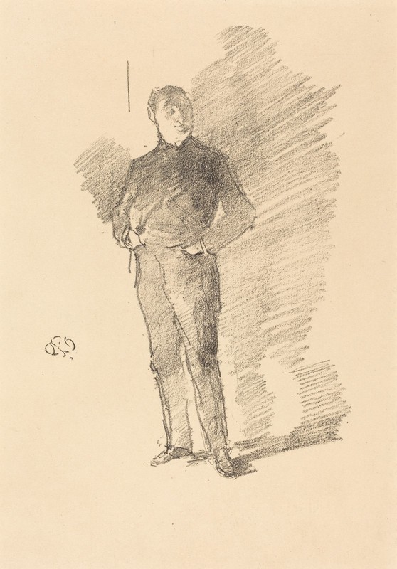Study No. 2: Mr. by James McNeill Whistler Art Print Poster Portrait Wall Decor