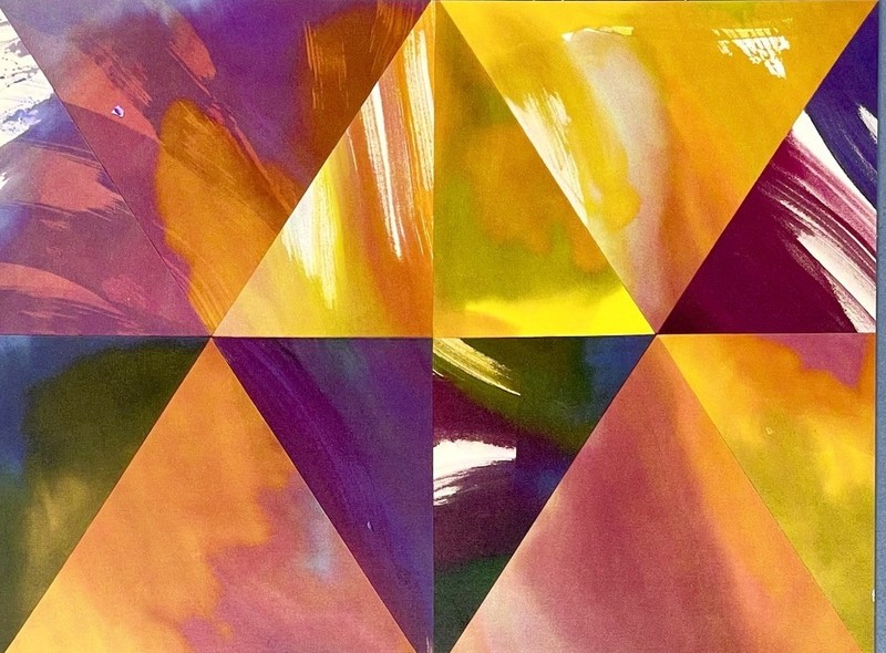 Heather Day (b. 1989) Art Show Announcement Card 2025 Hourglass