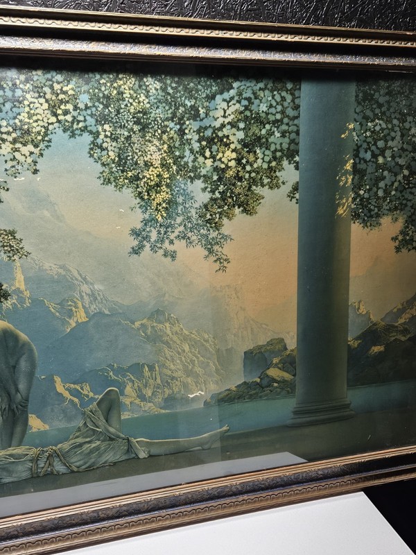 "Daybreak" Maxfield Parrish / House Of Art NY / 1920s Original 33" X 21" Largest gallery