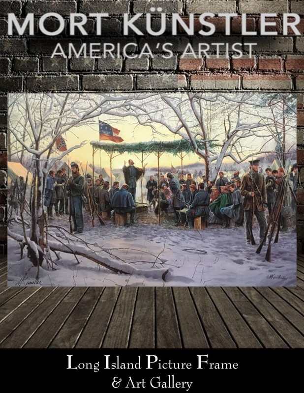 Mort Kunstler Sunrise Service Signed & Numbered L/ED Giclee on Canvas